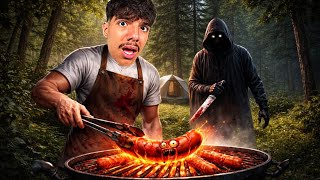 Ich gehe Nachts Grillen, in einem Horror Wald... 😱