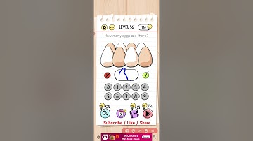 Brain test level 56 walkthrough solution gameplay |Game the chain