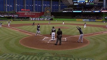 ATL@MIA: Markakis smacks a single to plate two runs