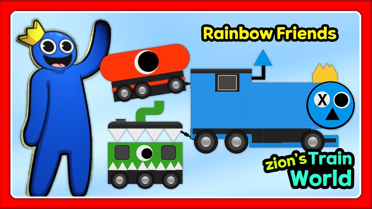 Labo Brick Train #776 Rainbow Train - YouTube