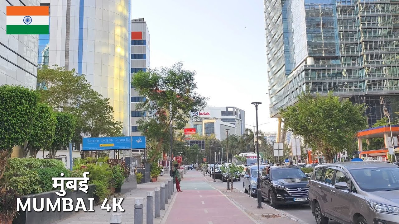 Bandra-Kurla Complex BKC | Central Business District of Mumbai | Walking Tour in 4K | INDIA🇮🇳