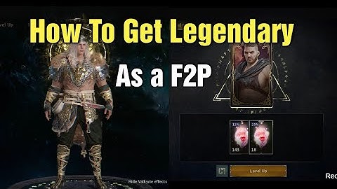 Legend Of Ymir How To Get Legendary as F2P!?