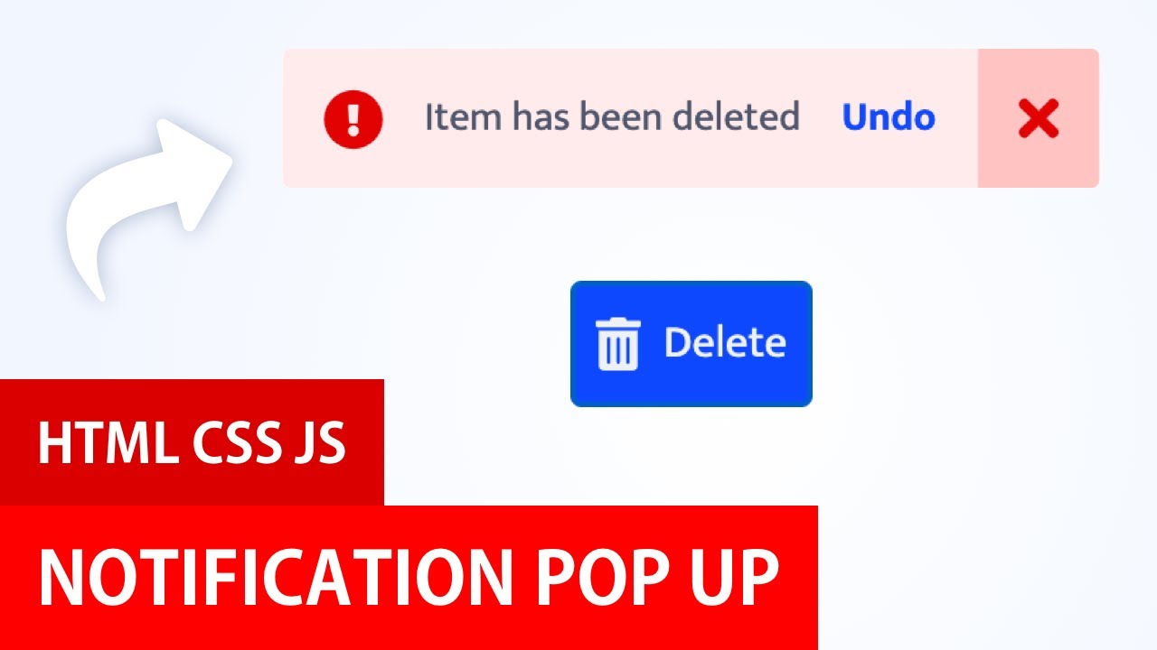 alert php สวยๆ  Update New  Notification Pop Up | Custom Alert HTML CSS JS