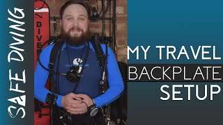 My Light Travel Backplate | Safe Diving