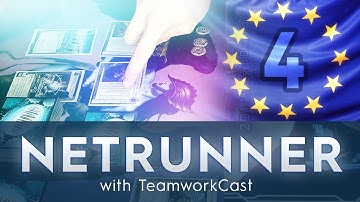 Euregio 4 - #2 - Pumping Cardboard - Netrunner with TeamworkCast
