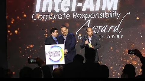 Recognizing Outstanding Corporations: 2018 Intel-AIM Corporate Responsibility Award Gala