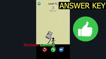 Draw to Save Stickman Puzzle LEVEL 91 - Gameplay Walkthrough Android IOS