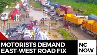 East-West Road Crisis: Motorists Demand Urgent Fix