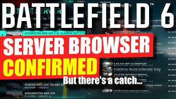 Battlefield 6 heeft WEL een serverbrowser