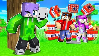 Pranking my Friends as DREAM In Minecraft!