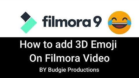 How to add emoji on Filmora 9 - Step by Step Tutorial