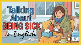 How to Talk About Being Sick in English | English Podcast for Beginners | Easy English Conversation