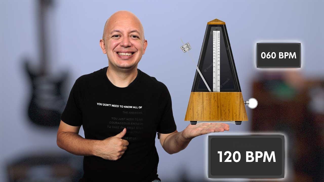 Cómo usar el metrónomo para mejorar tu ritmo en guitarra