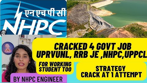 Crack NHPC JE Exam in just 7 to 8 months of preparation || By NHPC ENGINEER ||