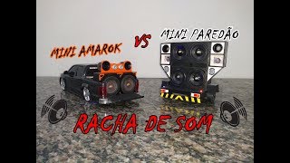 MINI AMAROK COM MINI PAREDÃO DE SOM AUTOMOTIVO INCRÍVEL TOCANDO