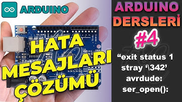 Arduino Hata Kod Mesajları ve Çözümleri - Altyazılı