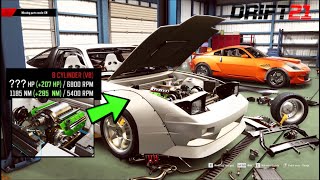DRIFT21 - Fully Building Twin Turbo V8 w/ANGLE KIT! ????HP + First Drifts!!