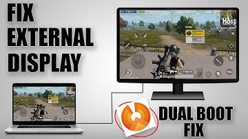 how to fix external monitor resolution in phoenix os / prime os ( Dual Boot ) ✔