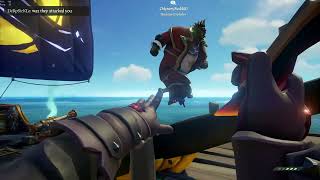 Sea Of Thieves Funny Guys Keep Attacking Our Ship.