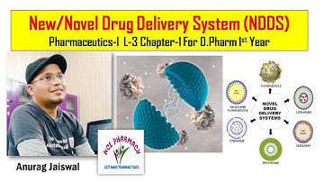 Novel Drug Delivery System NDDS CRDDS, SRDDS || L-3 Ch-1 | D.Pharm 1st | L-1 Unit-1,7th Sem B.Pharm