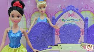 C Kavala Disney Princess Ballerina Cinderella Ariel Jasmine Ballet Studio Dancing & Twirling