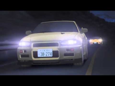 initial-d-amv---nissan-gtr-vs-mazda-rx7