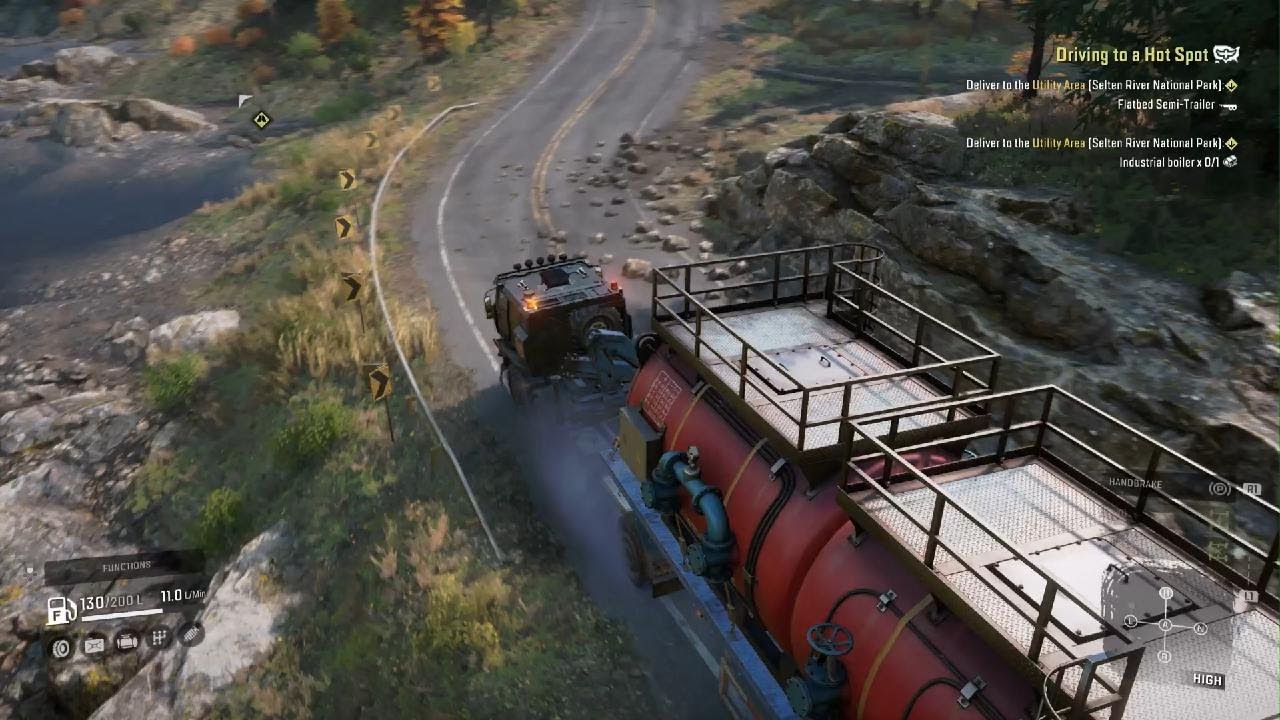 SnowRunner - Washington State - Driving to a Hot Spot - Azov 5319 & Step 39331 Pike