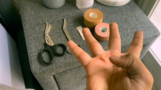 How to Tape Torn Calluses | Calisthenics