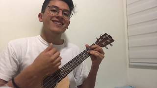 Video thumbnail of "Julieta Venegas - Andar conmigo (ukulele cover) | Esteban Boyacá."