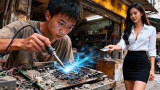 Download Lagu 被瞧不起的窮小子1秒修好壞了10年的電板，被全城4大集團搶著要他當總裁，無數美女排隊要與他同床共枕！#短劇  #總裁灰姑娘 #窮小子逆襲#無雙短劇SHORT MP3