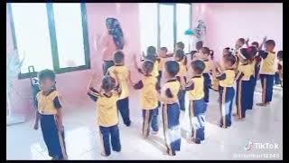 senam sehat ceria pos paud Anggrek bulan desa kunir