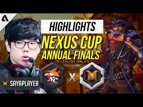 Overwatch | Top Hitscan Sayaplayer - Meta Athena VS NC Foxes | Nexus Cup Annual Finals Highlights