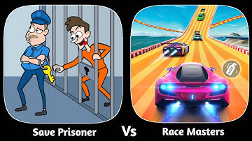Save Prisoner Vs Race Masters - iOS Android Gameplay Walkthrough 