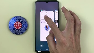 Split screen on Vivo V23e Android 13