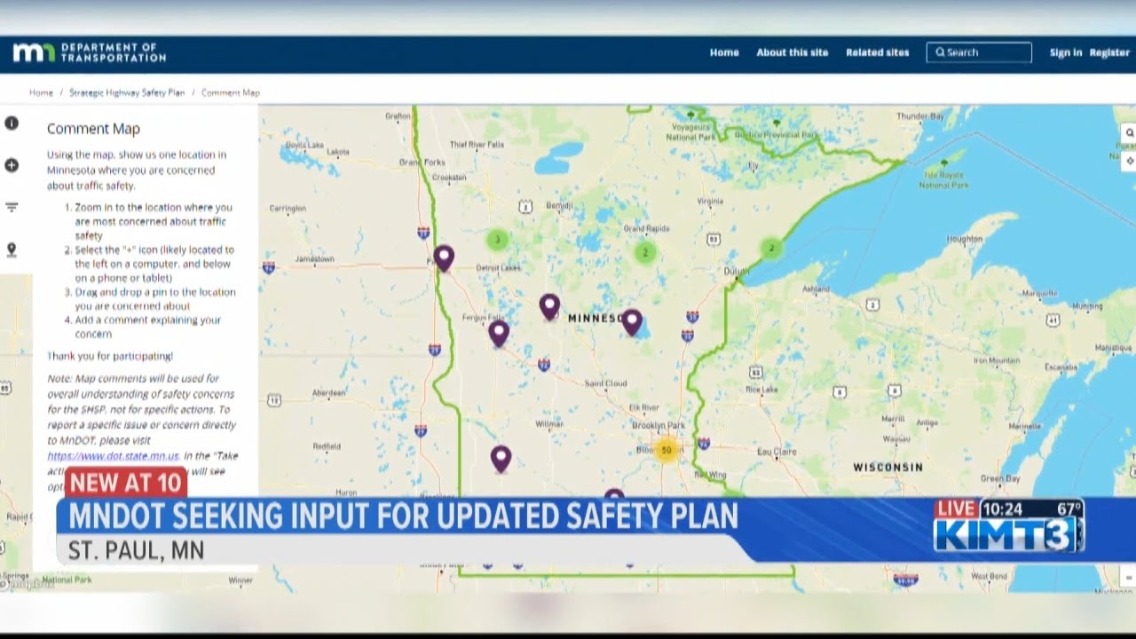 Minnesota Department of Transportation seeking input for updated safety plan