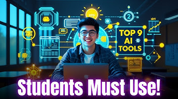 Top 9 AI Tools Every Student Needs to Succeed!