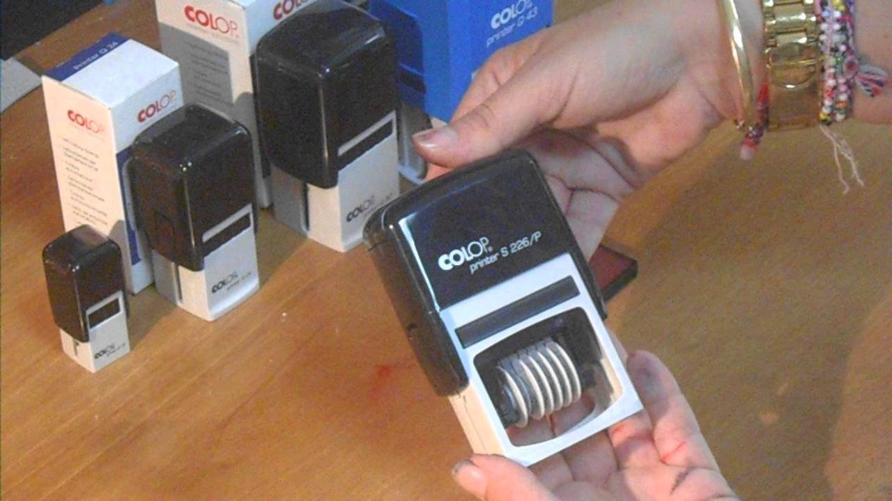 Tampon Numéroteur COLOP Printer S 226 – 6 Chiffres Réglables, Encre Noire – Écologique (63% Plastique Recyclé)