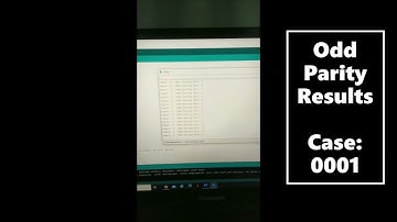 Parity bit generator