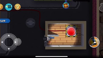 Robbery Bob: CHAPTER 4 - ADVANCED Level 3 , 100% iOS/Android Walkthrough