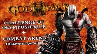 GOD OF WAR 3 - Detonado - PS3 | CHALLENGE OF OLYMPUS & EXILE + COMBAT ARENA (DEMONSTRAÇÃO)