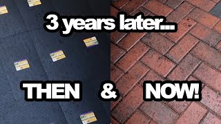 Brock Paver Base Pads Review & 3 years later Brick Patio Install Condition
