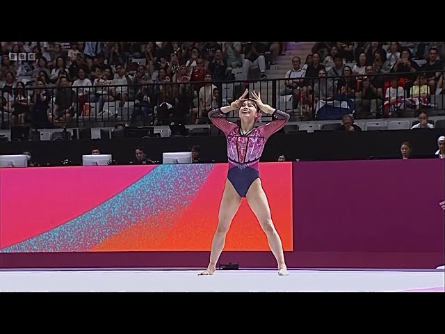 2015 SUGIHARA Aiko 杉原愛子 Synchronized Floor Music - YouTube