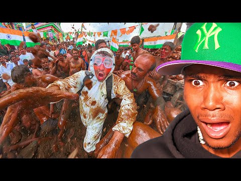Inside India's Poop-Throwing Festival! 🇮🇳💩