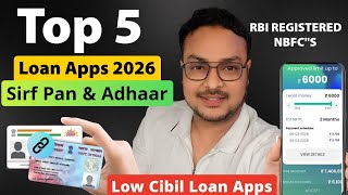 Top 5 Loan Apps in INDIA 2026 Sirf 5 मिनट मे | Top 5 NBFC Loan Apps in India 2026 | Low Cibil Loan screenshot 4