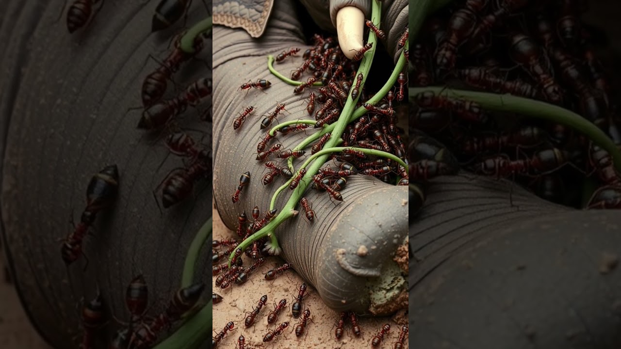 “The Ant Who Saved an Elephant 🐘🐜 | Heart-Touching Jungle Story