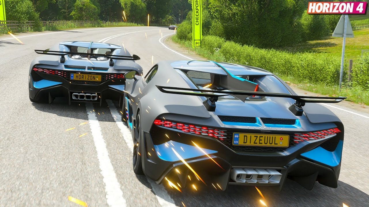 Forza Horizon 4 - Bugatti Divo | Goliath Race Gameplay
