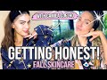 GETTING HONEST Skincare with Camila Coelho | JESSICA ALBA