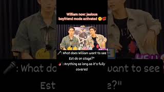 William saying ‘yes’ so fast killed me 🤭🖤 #williamest #youtubeshorts #gmmtvbl #trending #thaibl