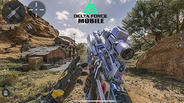 DELTA FORCE MOBILE - EXTRACTION SD 8 ELITE MAX GRAPHICS GAMEPLAY