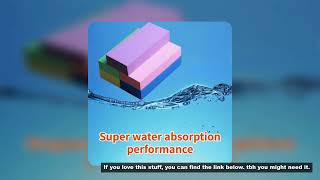 PVA Water Block Soft Car Wash Sponge Large Auto Cleaning Supplies Absorbent Cleaning Thick Sponge Bl screenshot 5